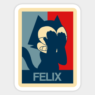 Felix The cat Sticker